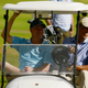 The Kaneohe Klipper Golf Course in Kaneohe, Hawaii, is a presidential fave. On Jan. 2, 2014, President Barack Obama (right) and Prime Minister of New Zealand John Key rode in a golf cart while there.
Cory Lum-Pool/Getty Images